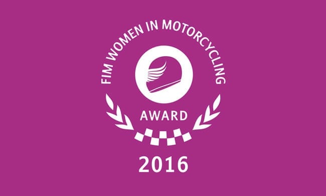 MissBiker candidata al premio FIM Women in Motorcycling Award 2016