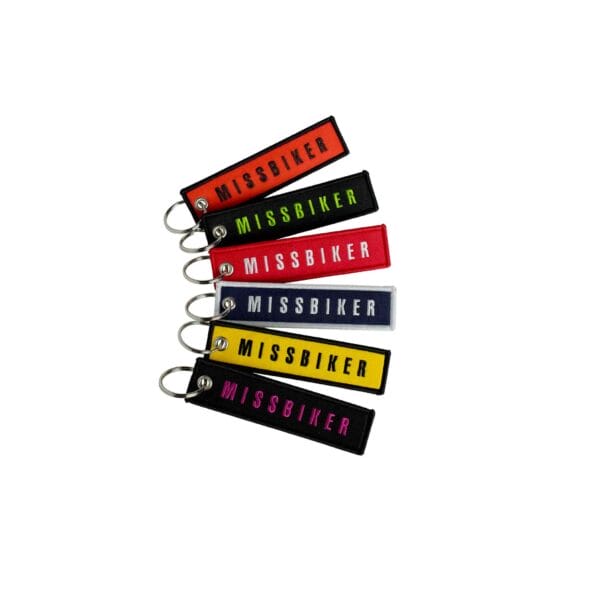 Portachiavi MissBiker in vari colori